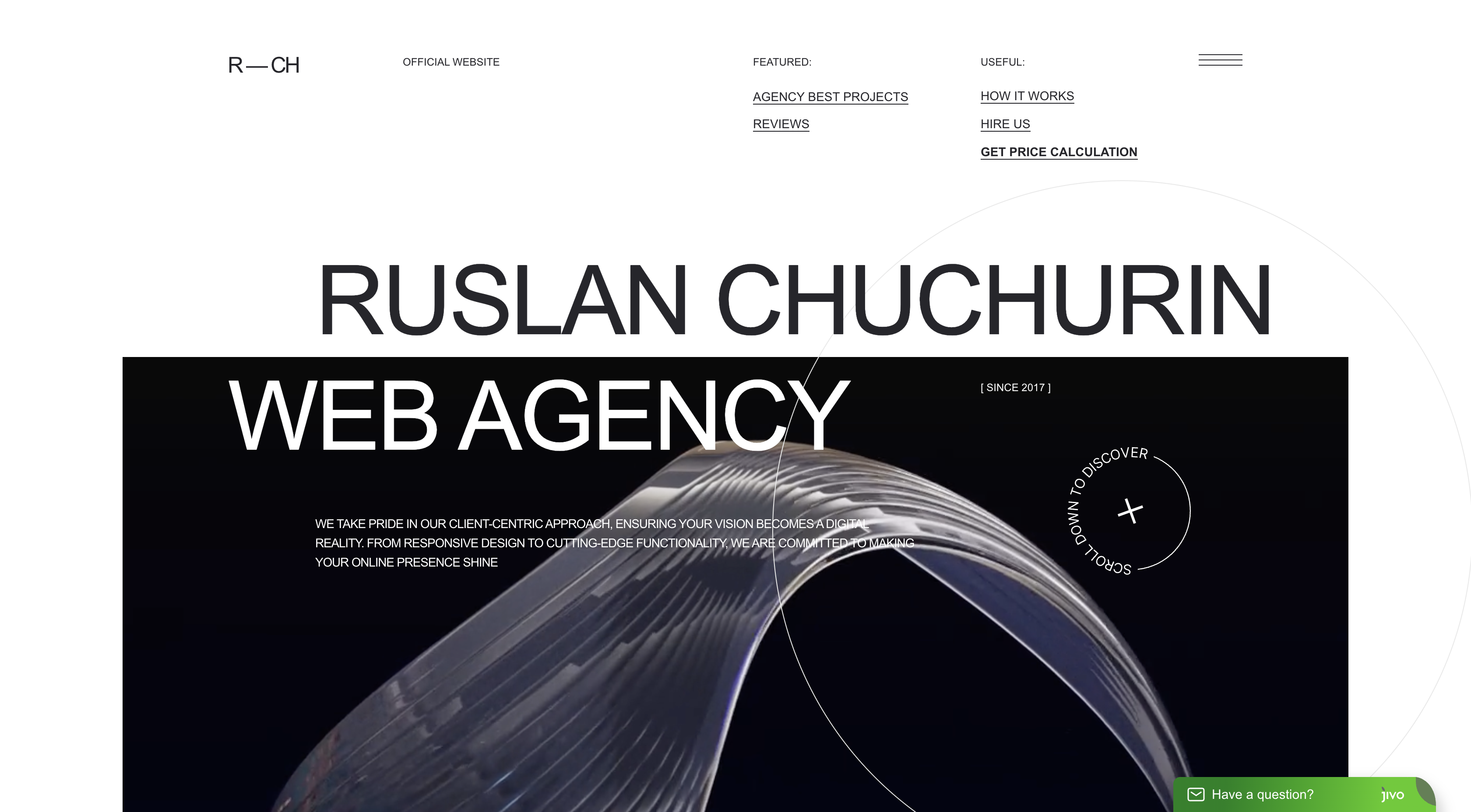 Ruslan Chuchurin Web Agency — Ruslan's marketing company before ZEN