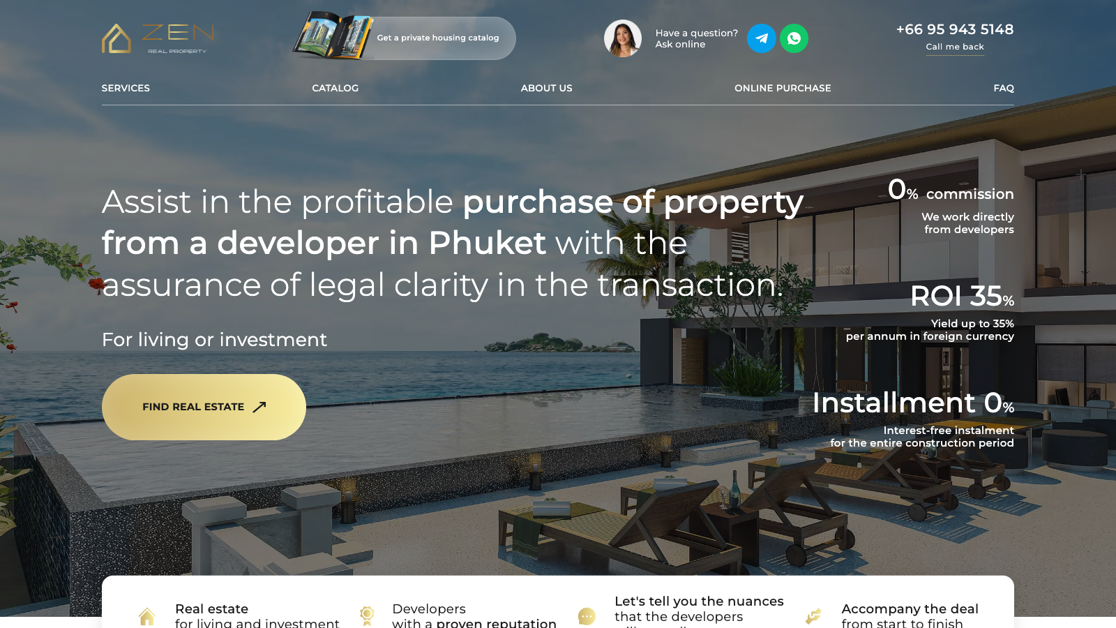 ZEN Invest — Phuket Property Experts home page